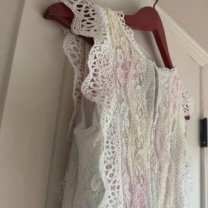 Hand dyed Lace dress from Red Dress Boutique